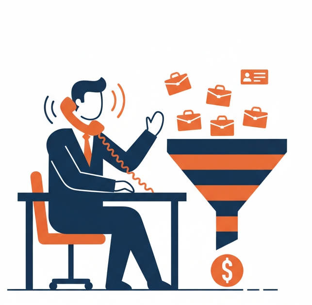 La prospection est le nerf de la guerre en vente B2B.